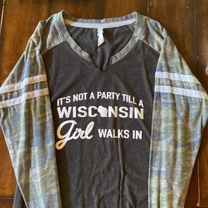 Wisconsin Girl LS Shirt